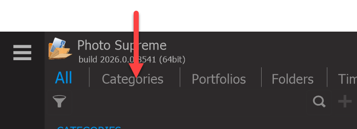 Photo Supreme screen for Creating Catalog Labels