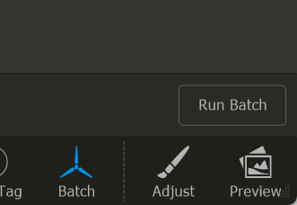 Photo Supreme screen for GEO Batch processing