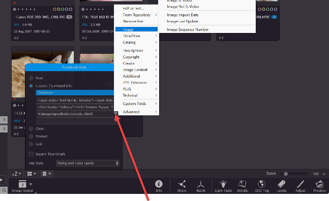 Photo Supreme screen for Macro Commands