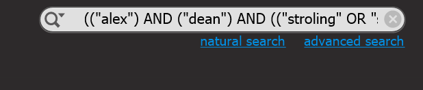 Photo Supreme screen for Natural Searches