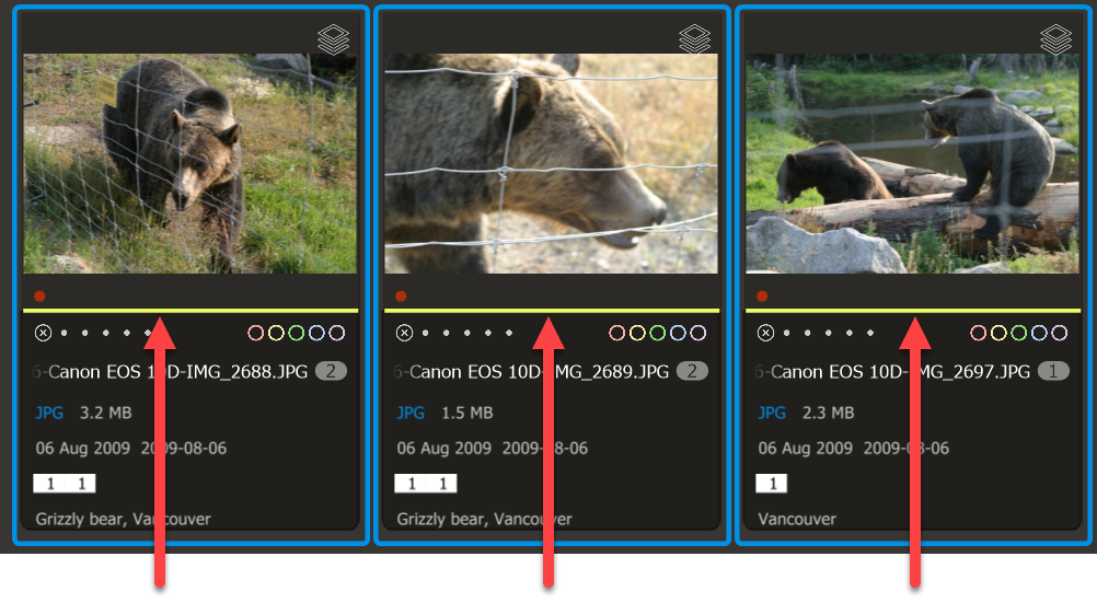Photo Supreme screen for Manual stack creation