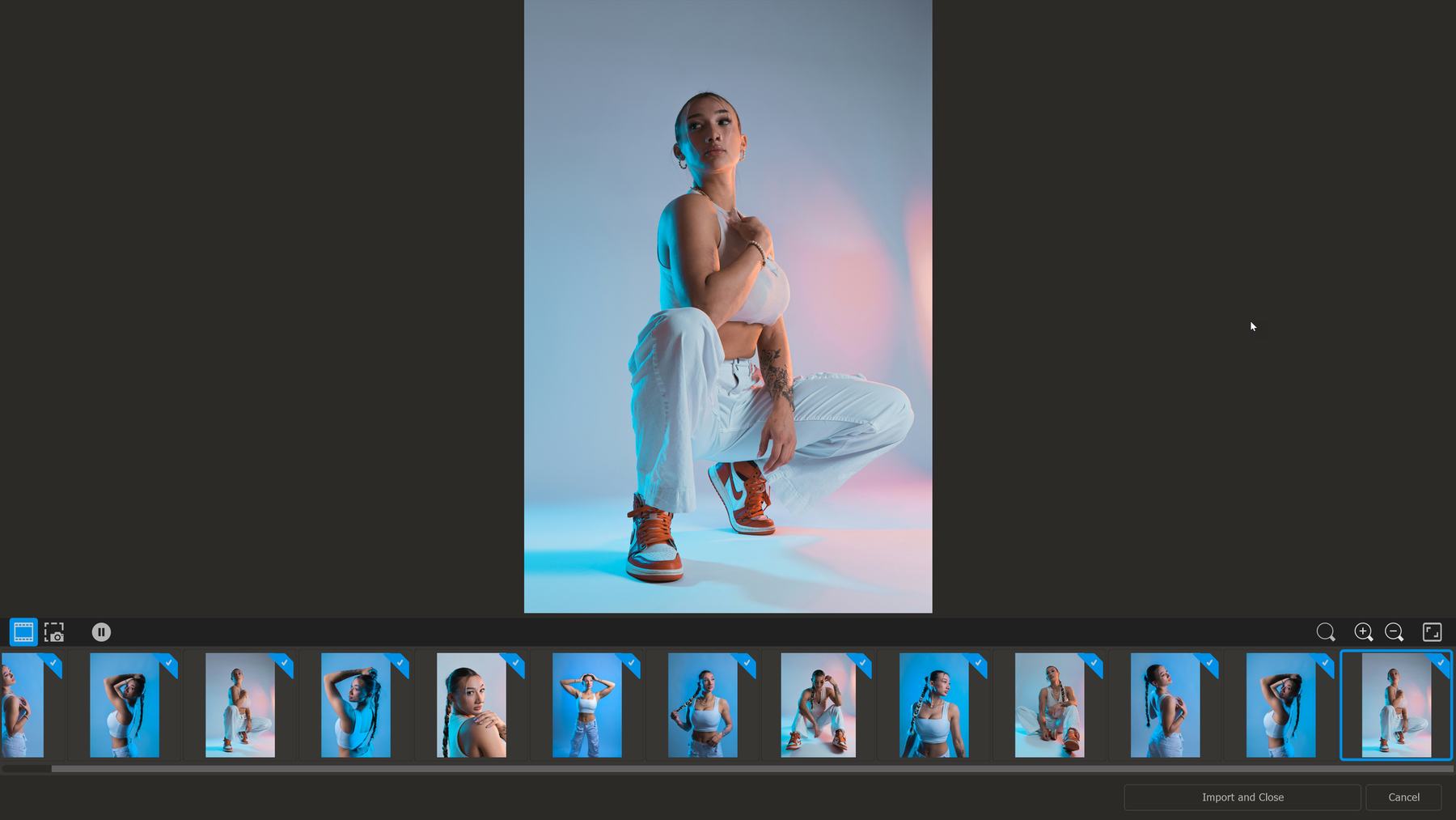 A screenshot of a person posing for a picture

Description automatically generated